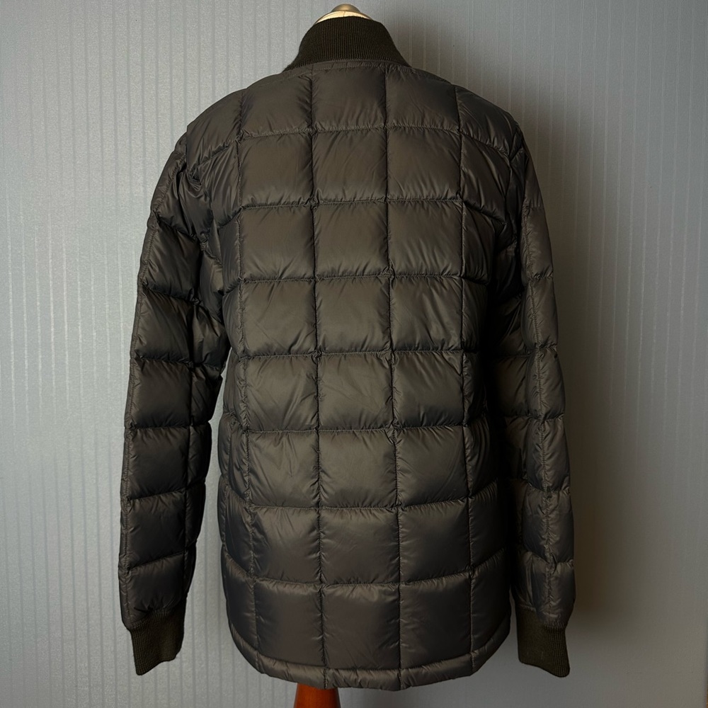 Eddie Bauer Lightweight Down Button Up Bomber Jac… - image 4